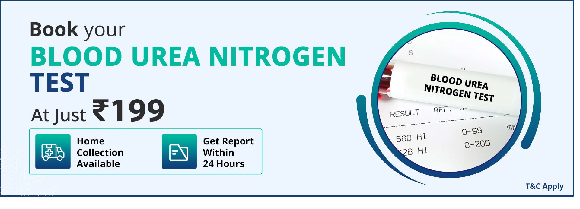 Blood  Urea Nitrogen Test